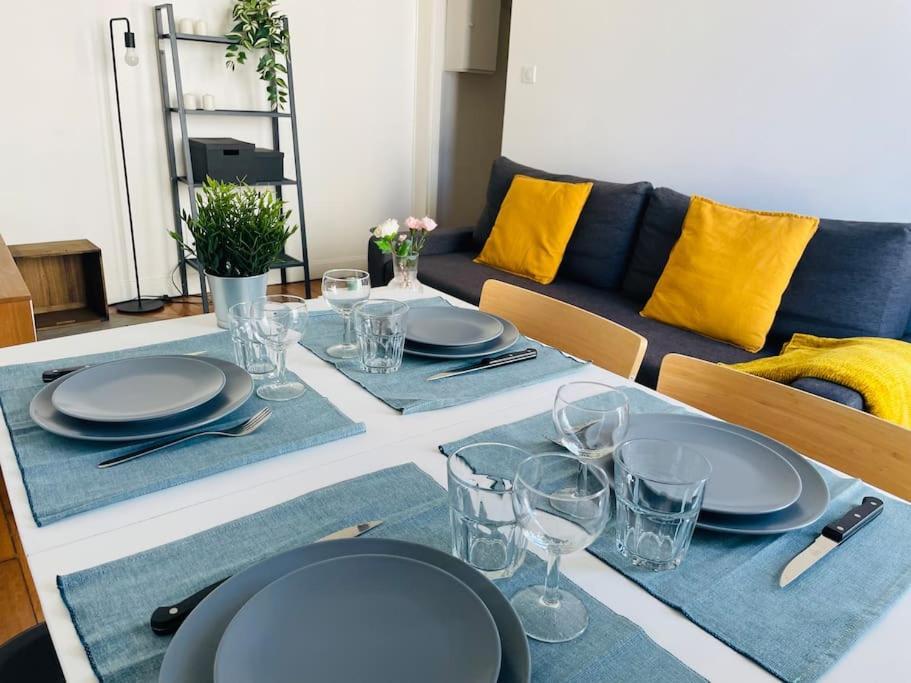 Charming & Cocooning Flat - Canal De L'Ourq Pantin Dış mekan fotoğraf