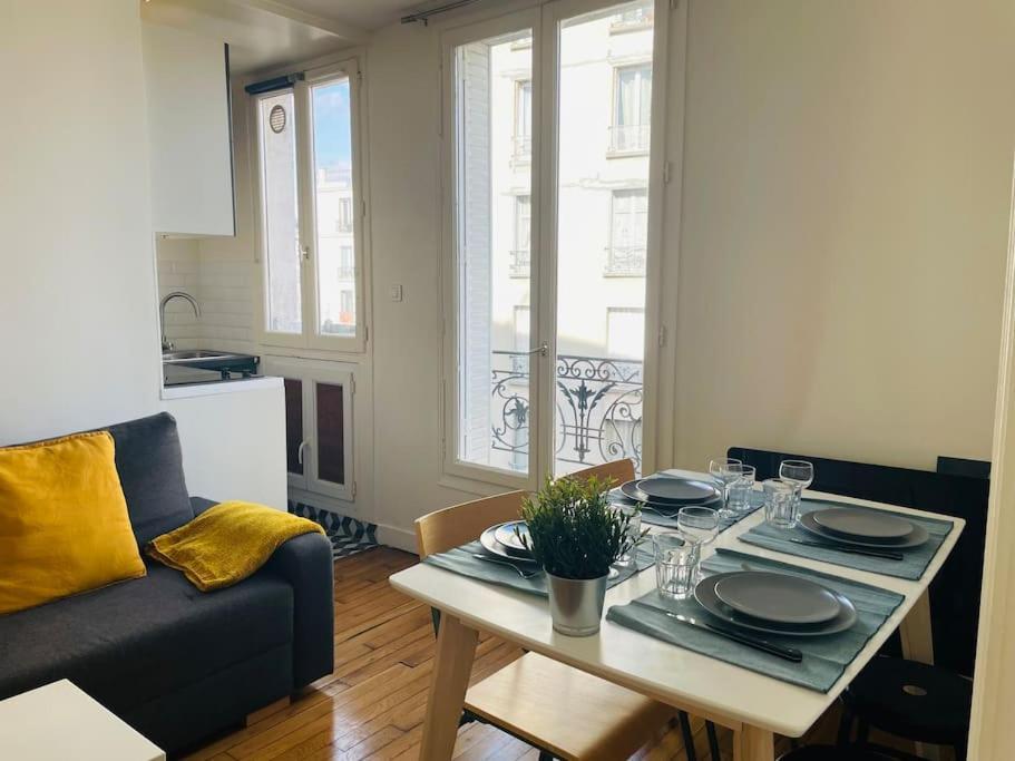 Charming & Cocooning Flat - Canal De L'Ourq Pantin Dış mekan fotoğraf