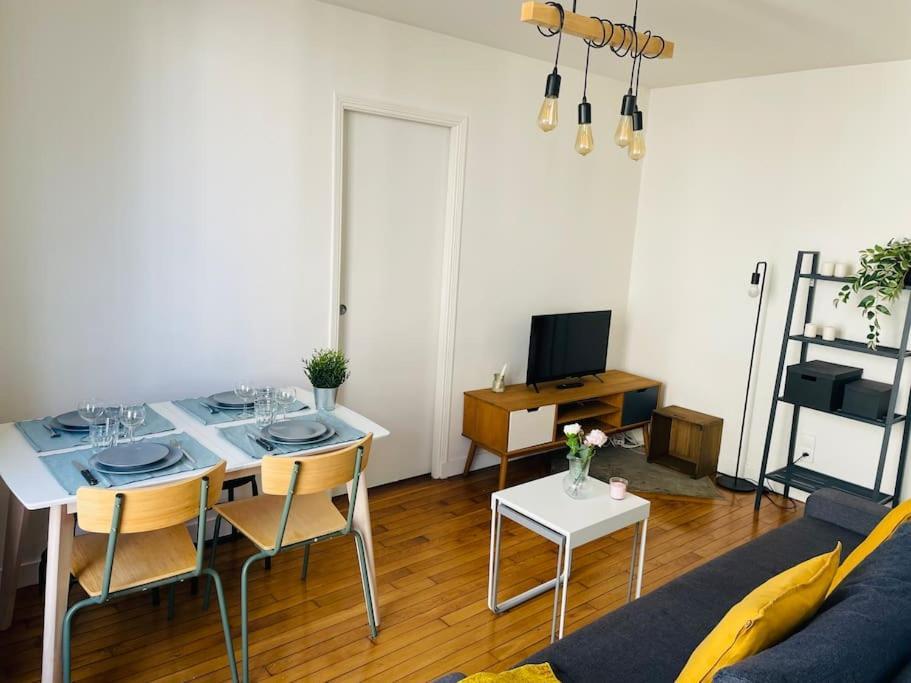 Charming & Cocooning Flat - Canal De L'Ourq Pantin Dış mekan fotoğraf