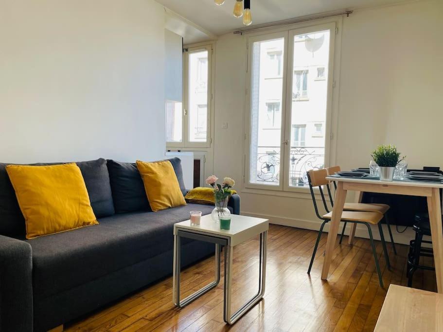 Charming & Cocooning Flat - Canal De L'Ourq Pantin Dış mekan fotoğraf